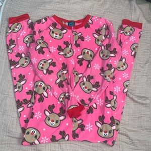 Youth L Reindeer onesie